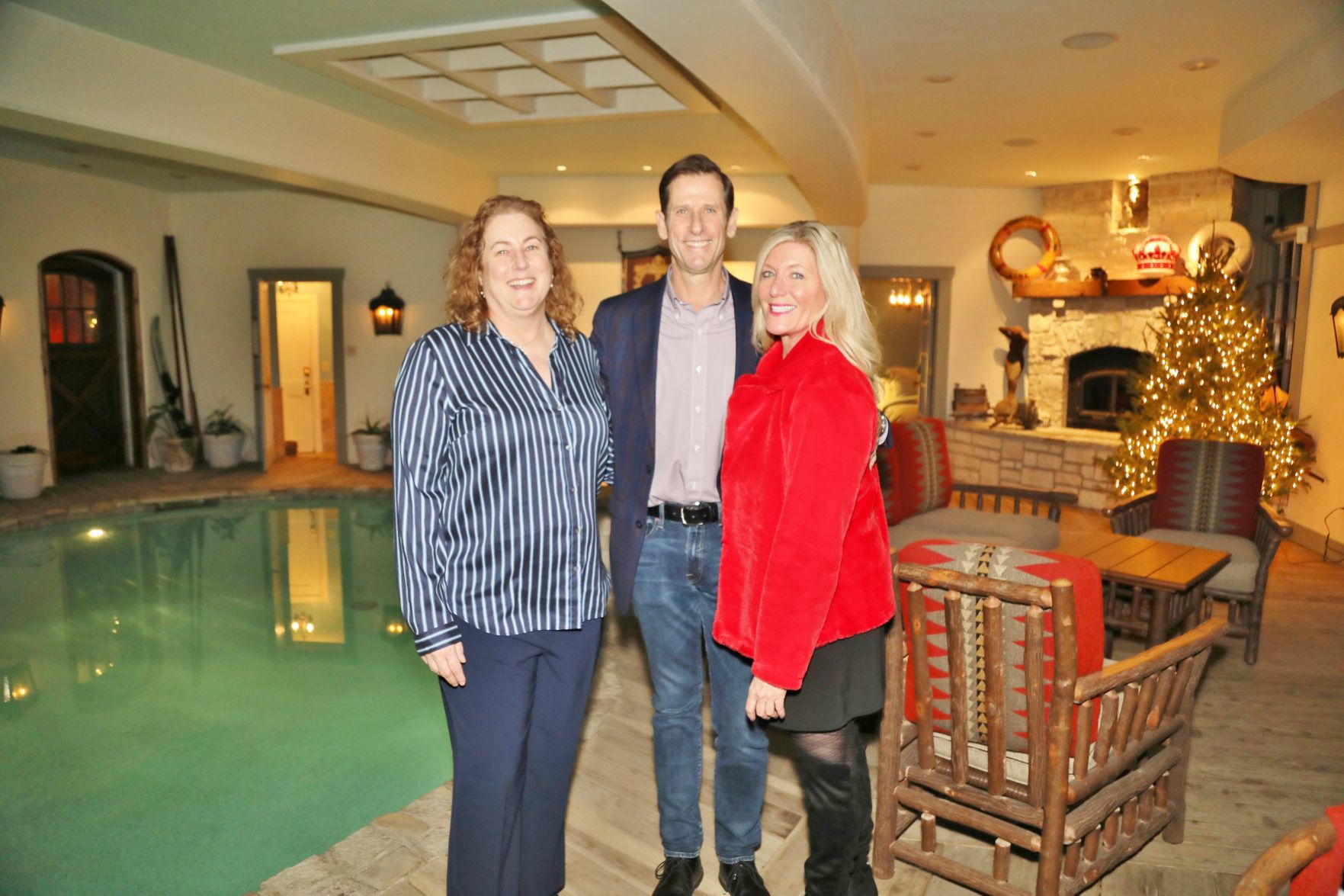 Jan Huneke, Executive Director, David Shulman, Linda Weisman